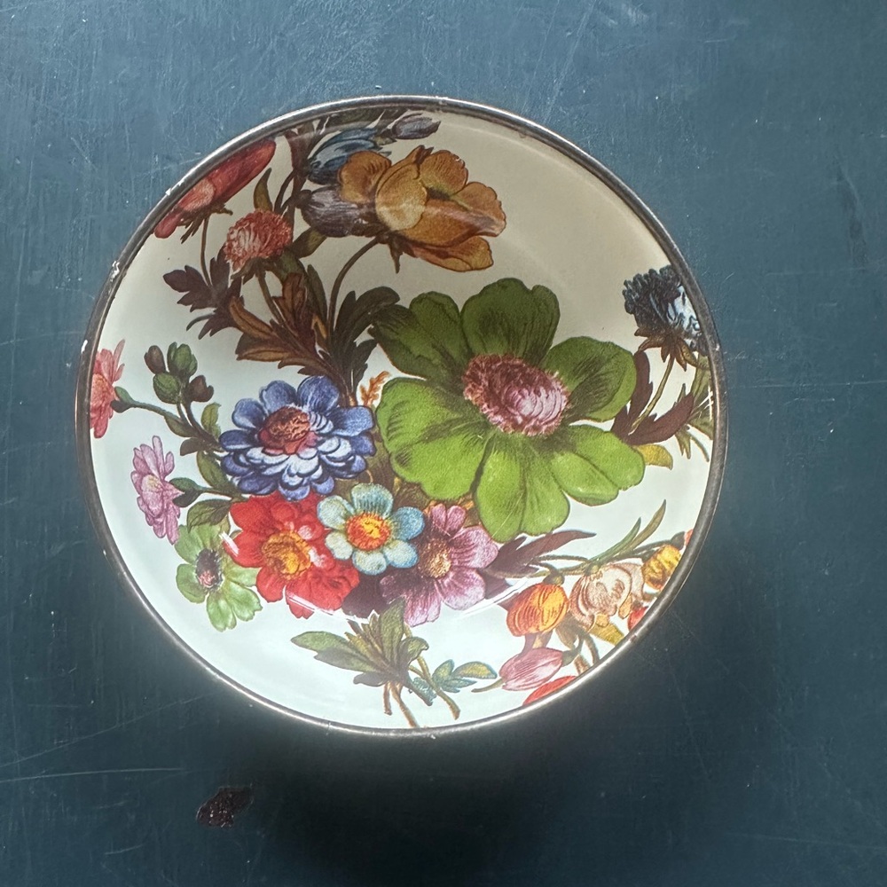 Floral Decorative Mackenzie Childs Soap Dish
